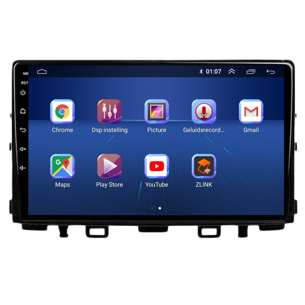 Kia Rio | Android 13 | Autoradio | 2017 t/m 2020 | Carplay & Android Auto