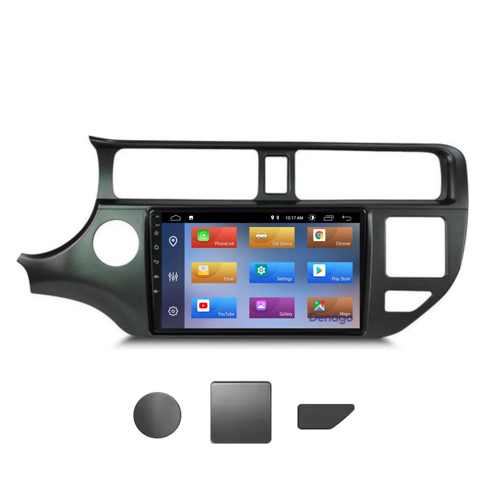 Radio para coche Kia Rio CarPlay | 2011 a 2014 | Denago DNG-A160 | 9 pulgadas | Androide 13 | CarPlay inalámbrico y Android Auto