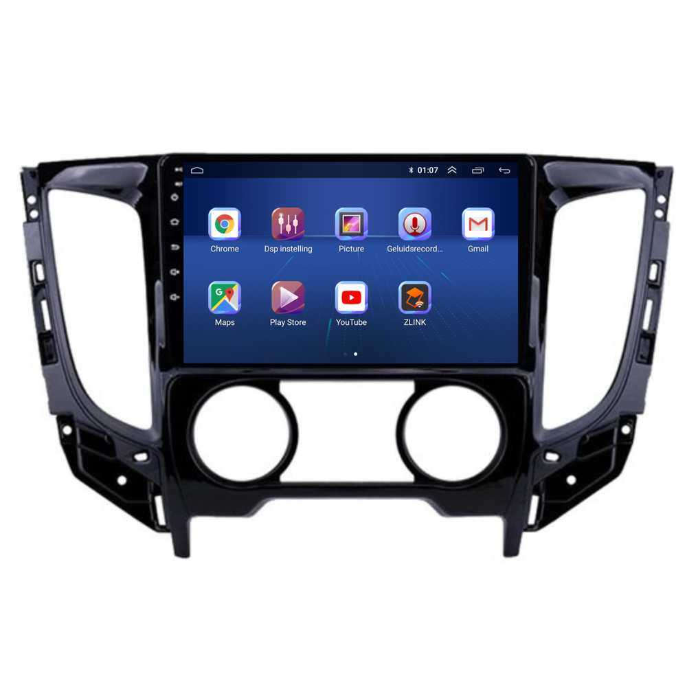 Mitsubishi L200 | Androide 13 | Radio de coche | 2016 | CarPlay y Android Auto