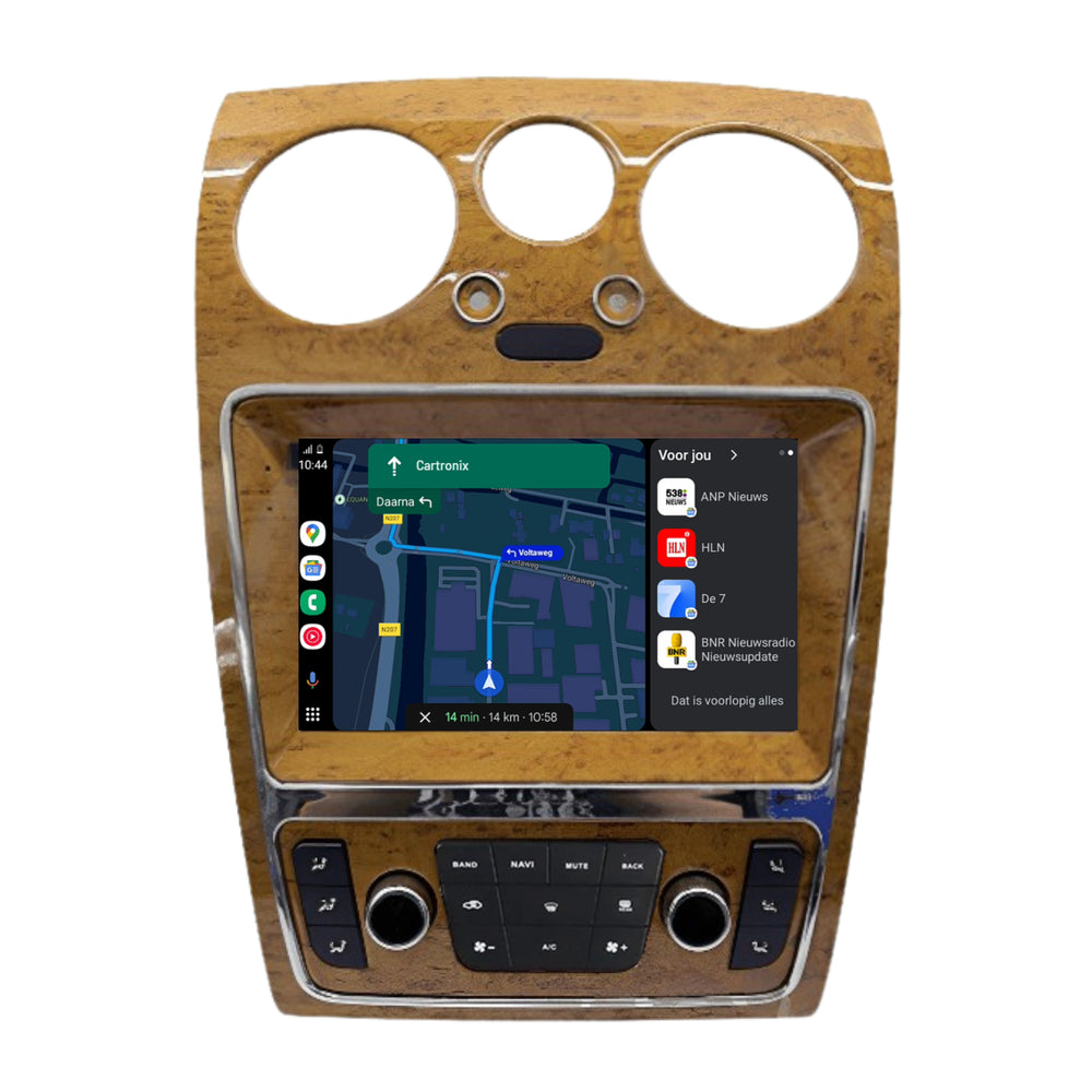 Bentley Continental | 2004 t/m 2010 | Android 15 | 4+64GB | Carplay & Android Auto | Beige