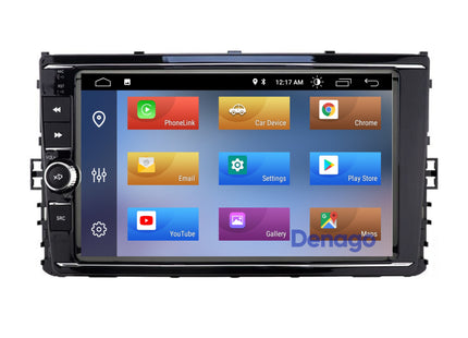 Volkswagen Polo 6 CarPlay autoradio | 2017 t/m 2025 | Denago DNG-A356 | 9 inch | Android 13 | Draadloos CarPlay & Android Auto