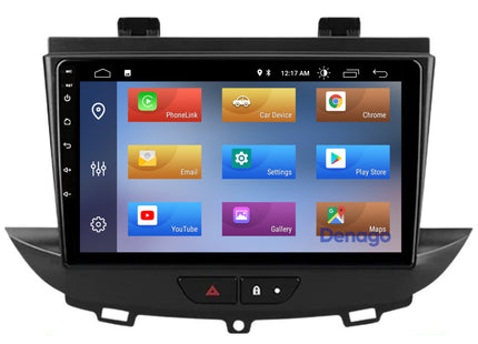 Opel Crossland CarPlay autoradio | 2016 t/m 2020 | Denago DNG-A330 | 9 inch | Android 13 | Draadloos CarPlay & Android Auto