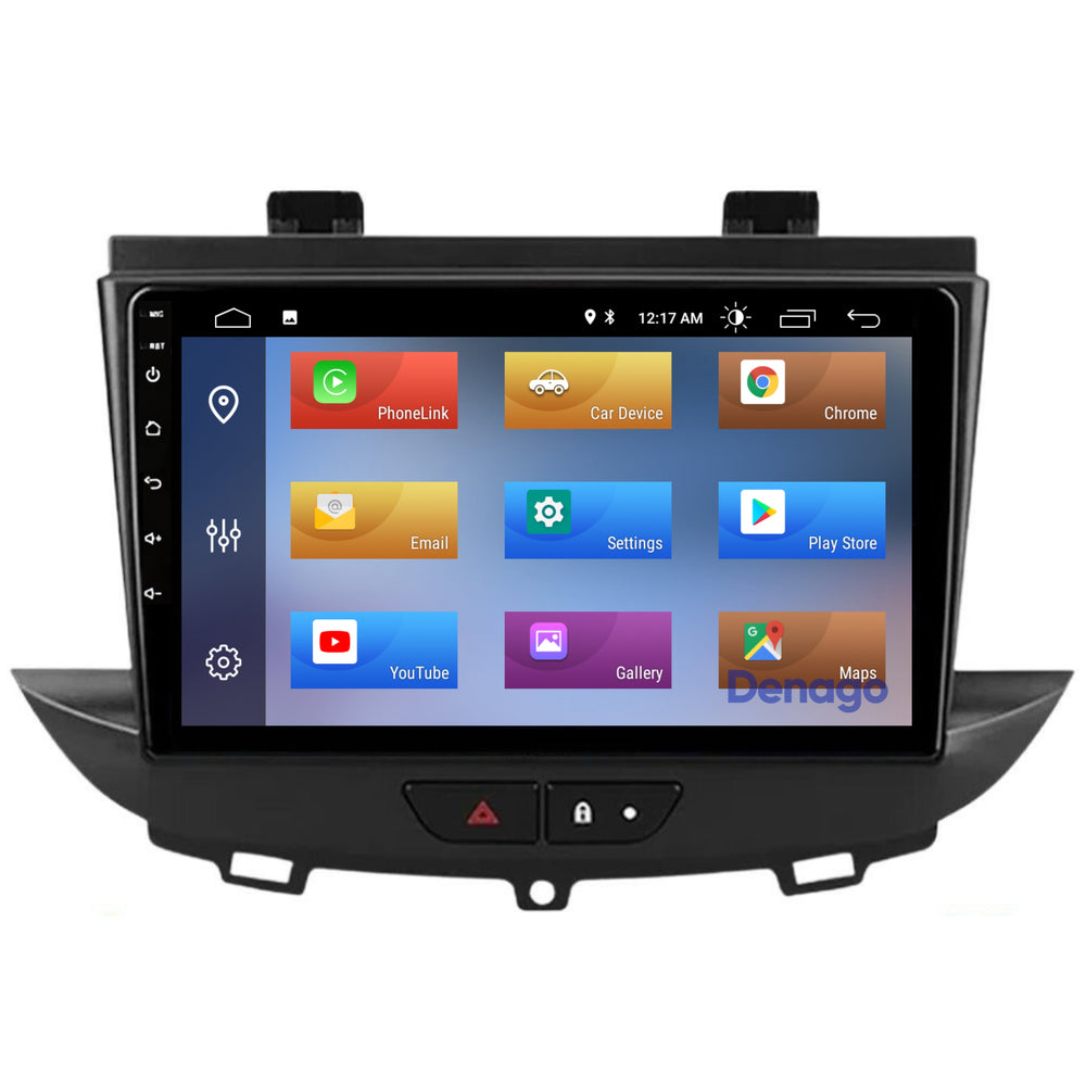 Radio para coche Opel Crossland CarPlay | 2016 a 2020 | Denago DNG-A330 | 9 pulgadas | Androide 13 | CarPlay inalámbrico y Android Auto