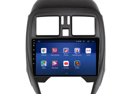 Nissan Micra | Android 13 | Autoradio | 2013 t/m 2017 | Carplay & Android Auto