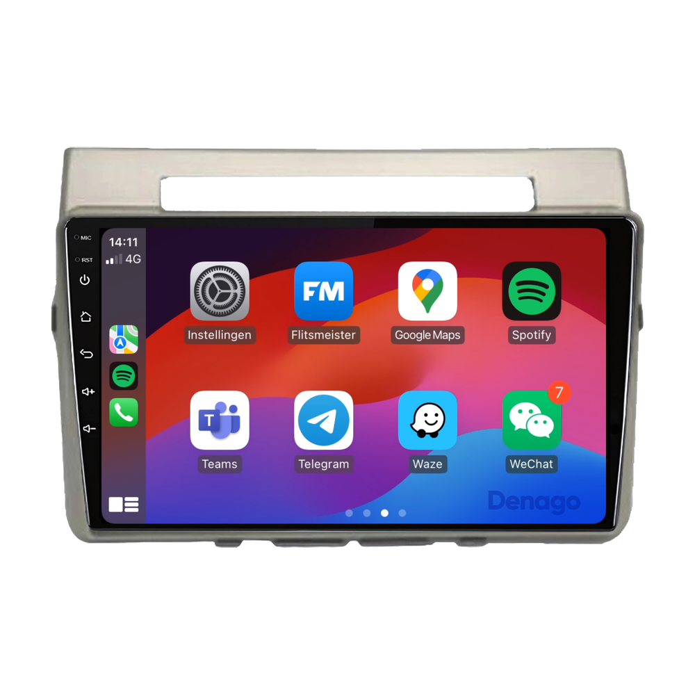 Autoradio CarPlay pour Toyota Corolla | 2004 à 2009 | Denago DNG-A15 | Écran 9 pouces | Android 13 | CarPlay sans fil & Android Auto