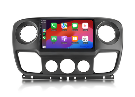 Opel Movano CarPlay autoradio | 2010 t/m 2021 | Denago DNG-A80-O | 9 inch | Android 13 | Draadloos CarPlay & Android Auto