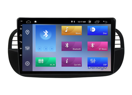 Fiat 500 | Autoradio | 2007 t/m 2015 | Android 13 & CarPlay
