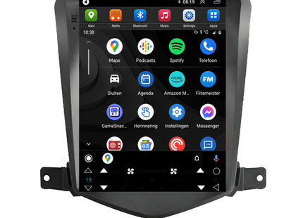 Chevrolet Cruze | Android 13 | Autoradio | 2009 t/m 2015 | CarPlay & Android Auto | Grote scherm