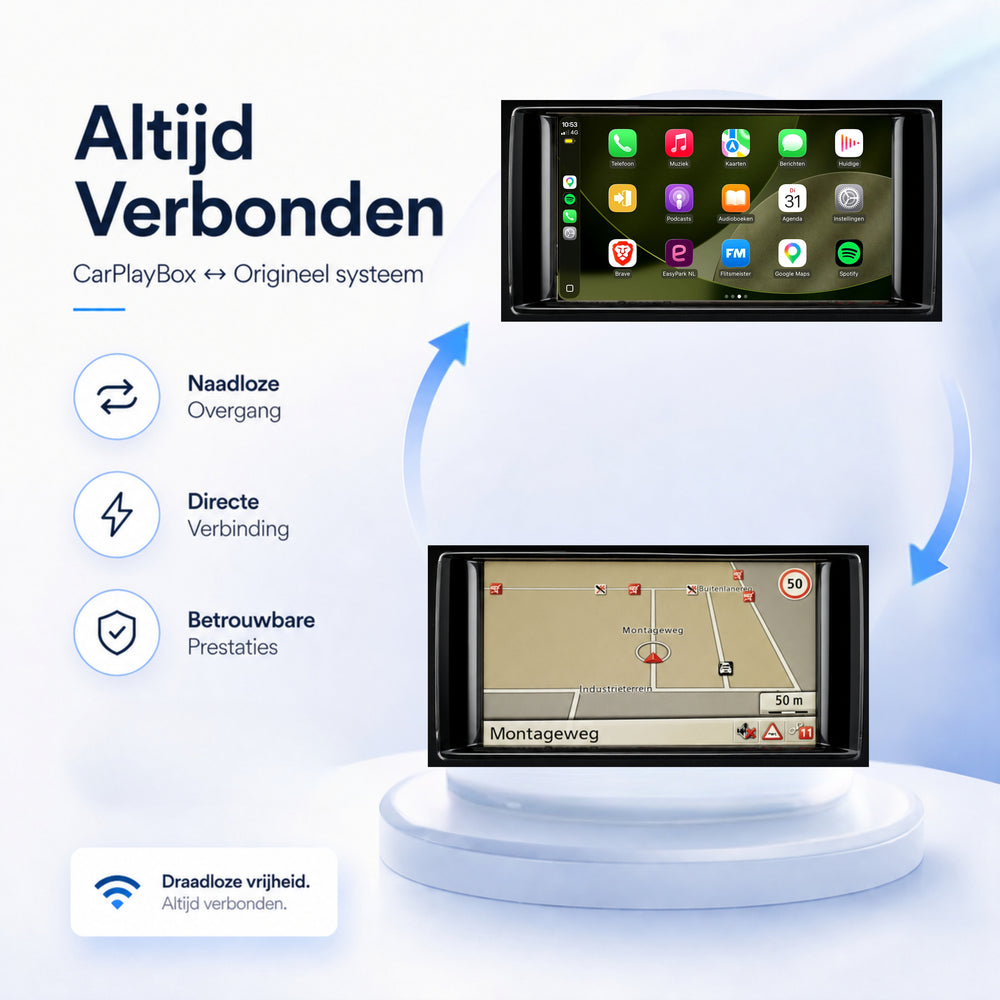 Mercedes GLK-Klasse | 2012 t/m 2015 | CarPlay & Android Auto Box | Mercedes GLK-Klasse | 2012 t/m 2015