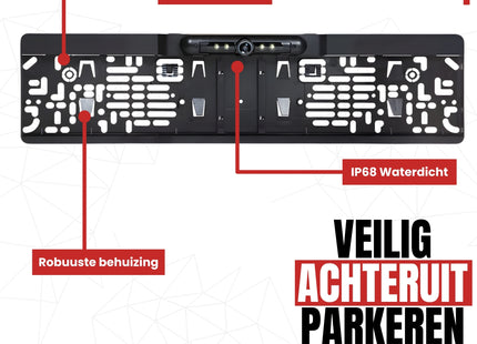 Cartronix RV-420 PRO kentekenplaathouder met camera | Full HD