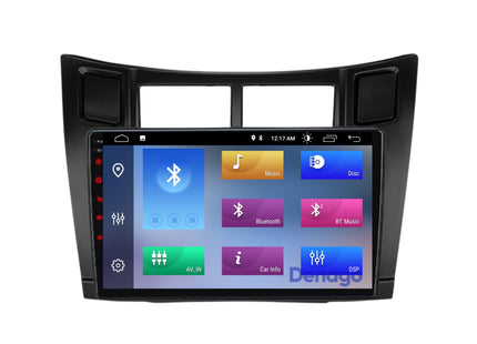 Toyota Yaris CarPlay autoradio | 2005 t/m 2012 | Denago DNG-A297 | 9 inch | Android 13 | Draadloos CarPlay & Android Auto