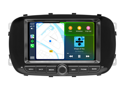 Fiat 500X | CarPlay & Android Auto | autoradio | 2015 t/m 2023 | Android 13 | 4+64GB