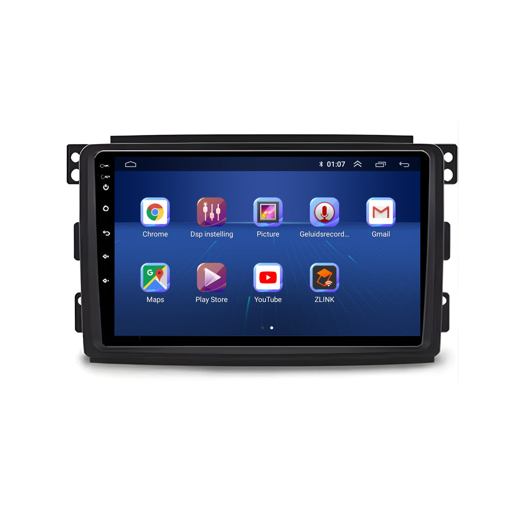 Smart Fortwo | Android 13 | Radio para coche | 2009 a 2015 | CarPlay & Android Auto