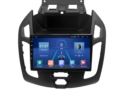 Ford Transit Tourneo Connect Android Autoradio | Zwart | 2013 t/m 2018 | CarPlay