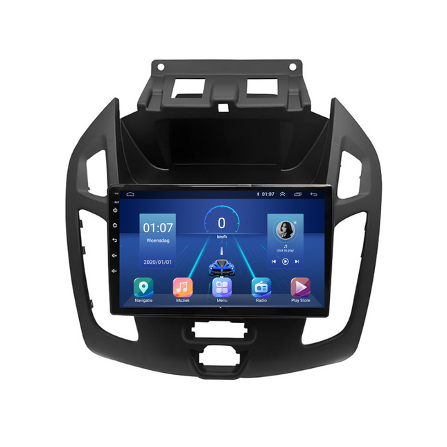 Ford Transit Tourneo Connect Android Autoradio | Zwart | 2013 t/m 2018 | CarPlay
