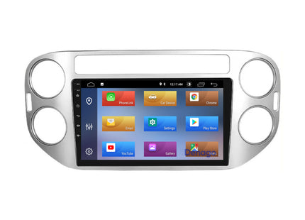 Volkswagen Tiguan CarPlay autoradio | 2007 t/m 2015 | Denago DNG-A120 | 9 inch | Android 13 | Draadloos CarPlay & Android Auto | Zilver