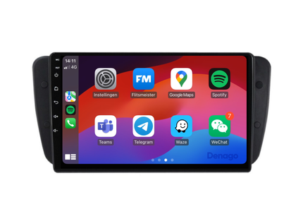 Seat Ibiza Autoradio | 2008 t/m 2014 | Android 13 & CarPlay