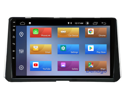 Toyota Corolla CarPlay autoradio | 2018 t/m 2020 | Denago DNG-A144 | 9 inch | Android 13 | Draadloos CarPlay & Android Auto