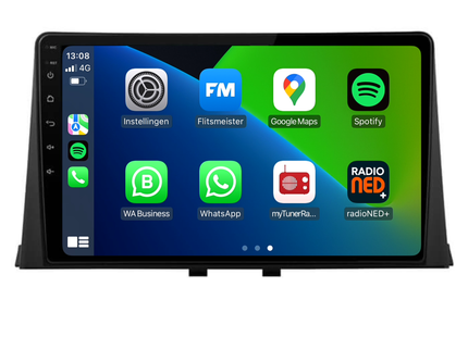 Opel Combo | Citroën Berlingo | Peugeot Partner | Android 13 | Autoradio | 2019 t/m 2023 | Carplay & Android Auto