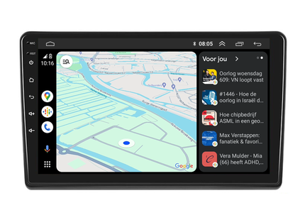 CarPlay Fiat Ducato | Citroën Jumper | Peugeot Boxer | Android 13 | Autoradio | 2006 t/m 2021 | Carplay & Android Auto