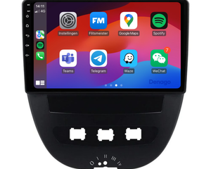 Collection image for: Citroen C1 från 2005 till 2013 bilradio med CarPlay & Android Auto