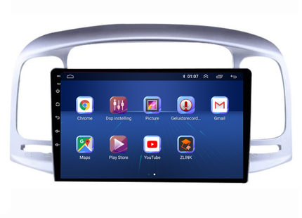 Hyundai Accent | Android 13 | Autoradio | 2007 t/m 2011 | Carplay & Android Auto