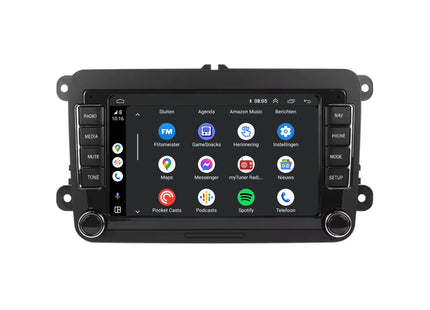 7 INCH Skoda Draadloos CarPlay | 4+64GB | Android 13