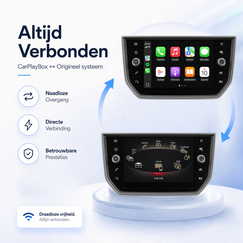 SEAT Arona | 2016 t/m 2021 | CarPlay & Android Auto Box | MIB