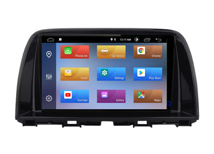 Mazda CX-5 & Autoradio 6 pouces compatible CarPlay | 2012 à 2016 | Denago DNG-A316 | Écran 9 pouces | Android 13 | CarPlay sans fil & Android Auto