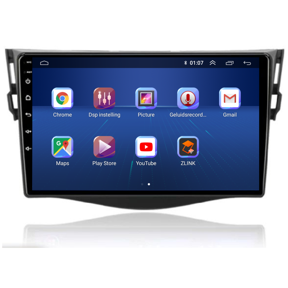 Toyota RAV4 | Android 13  | Autoradio | 2006 t/m 2013 | Carplay & Android Auto