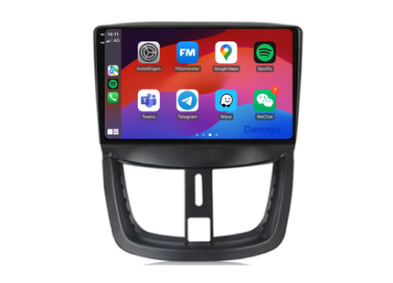 Peugeot 207 Android Autoradio | 2006 t/m 2015 | CarPlay | 206+ | 207cc