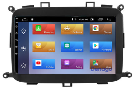 Kia Carens CarPlay autoradio | 2013 t/m 2019 | Denago DNG-A180 | 9 inch | Android 13 | Draadloos CarPlay & Android Auto