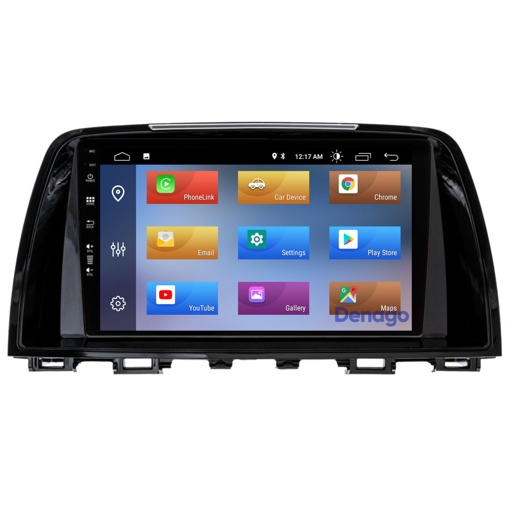 Mazda 6 CarPlay autoradio | Denago DNG-A343 | 2012 t/m 2015 | 9 inch | Android 13 | Draadloos CarPlay & Android Auto