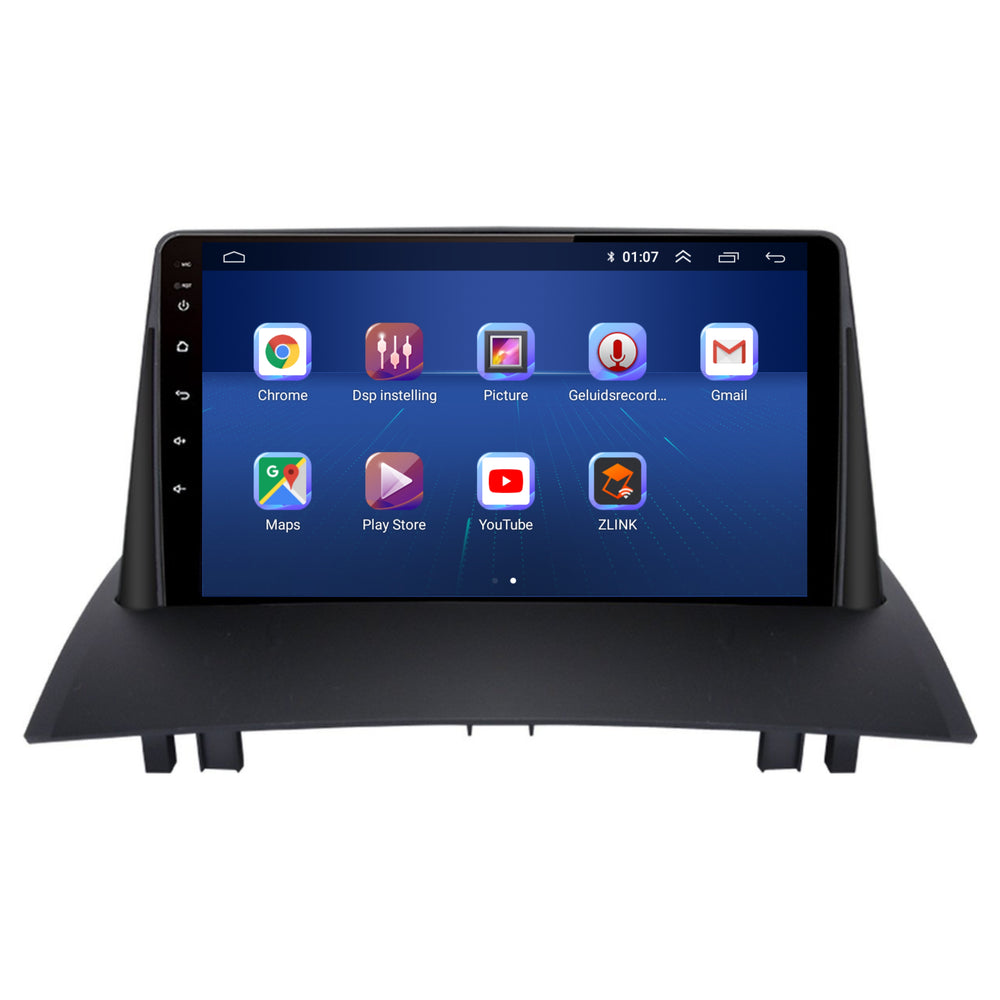 Renault Mégane 2 | Androide 13 | Radio de coche | 2003 a 2008 | CarPlay y Android Auto