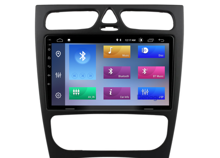 Mercedes C klasse W203 Autoradio | 2000 t/m 2004 | Android 13 & CarPlay