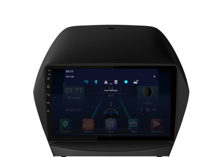Hyundai ix35 | Android 13 | Autoradio |  2009 t/m 2015 | CarPlay & Android Auto