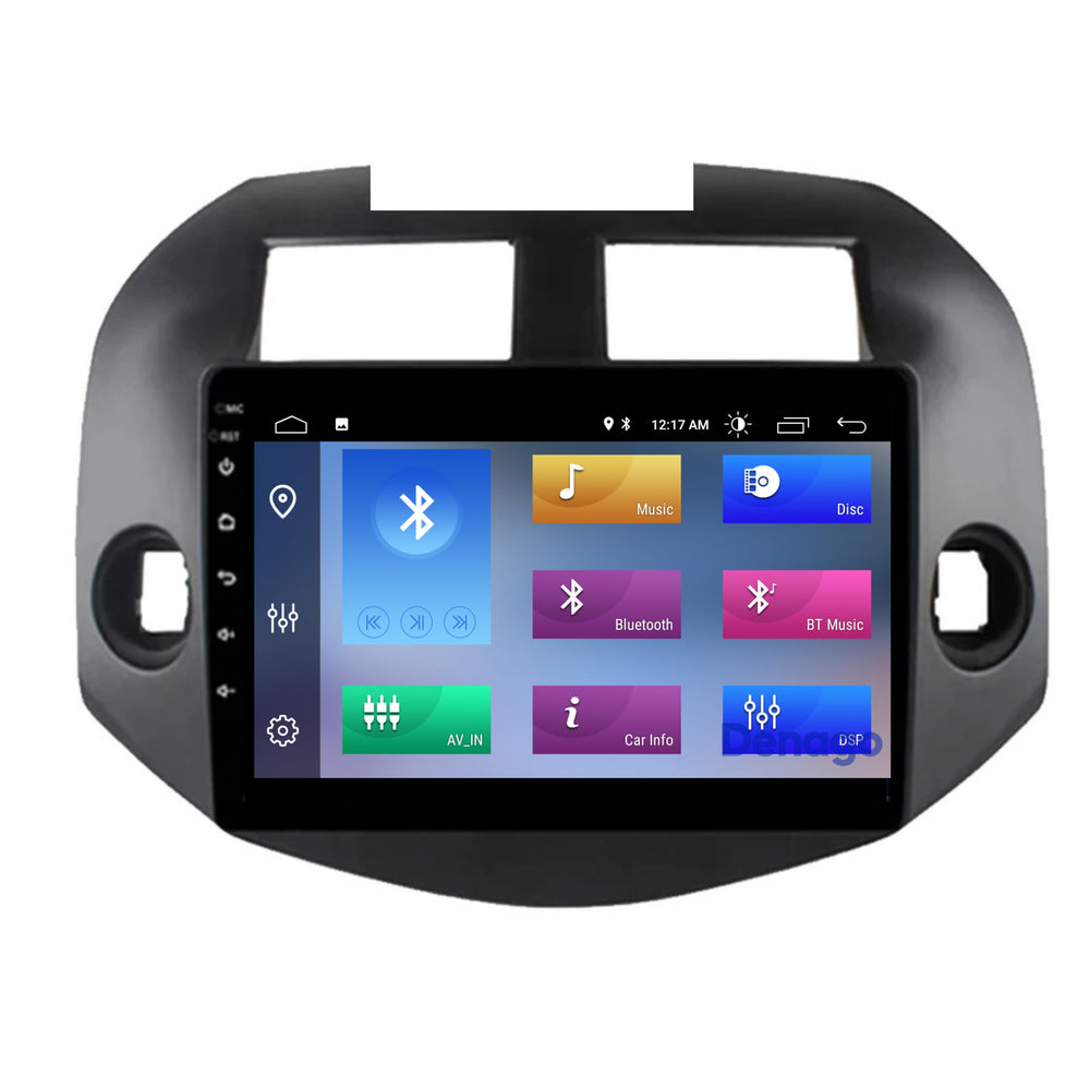 Radio para coche Toyota RAV4 CarPlay | 2007 a 2012 | Denago DNG-A314 | 10 pulgadas | Androide 13 | CarPlay inalámbrico y Android Auto