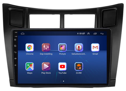 Toyota Yaris | Android 13 | Autoradio | 2005 t/m 2012 | CarPlay & Android Auto