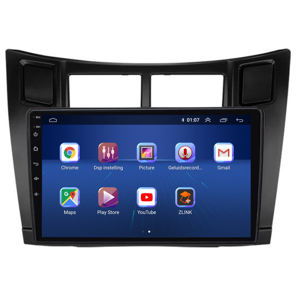 Toyota Yaris | Android 13 | Car radio | 2005 to 2012 | CarPlay & Android Auto