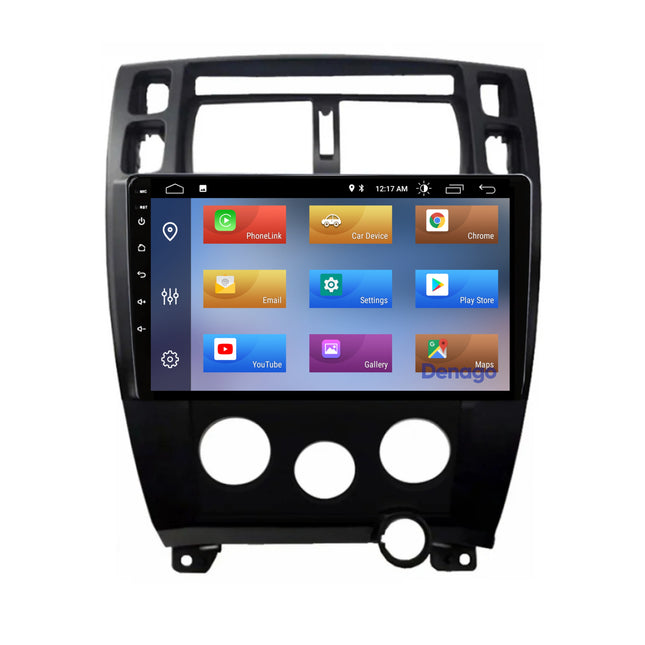 Hyundai Tucson CarPlay autoradio | 2004 t/m 2010 | Denago DNG-A89 | 9 inch | Android 13 | Draadloos CarPlay & Android Auto
