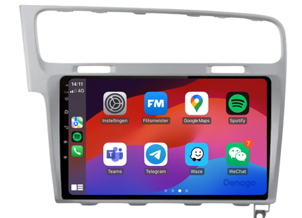 Volkswagen Golf 7 Autoradio | 2012 t/m 2020 | Android 13 & CarPlay