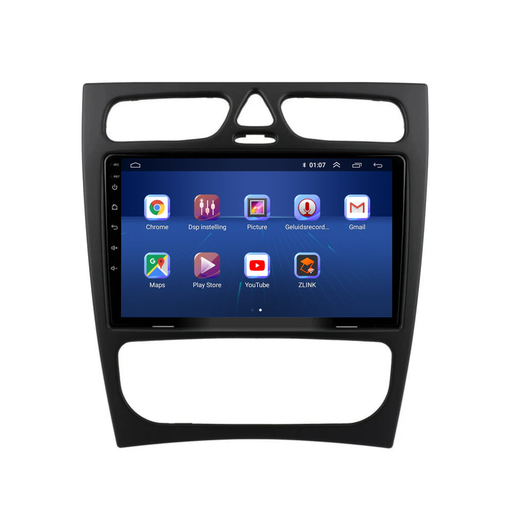 Mercedes Clase C W203 | Androide 13 | Radio de coche | 2000 a 2004 | CarPlay y Android Auto