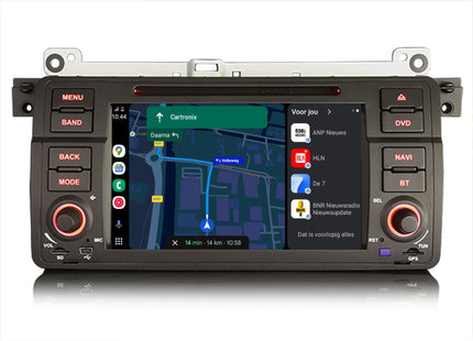 BMW 3-serie E46 Autoradio | 2005 t/m 2013 | Carplay | 4+64GB | Android 13