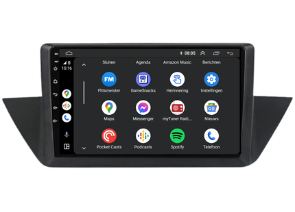BMW X1 | Android 13 | Autoradio | 2010 t/m 2015 | Carplay & Android Auto