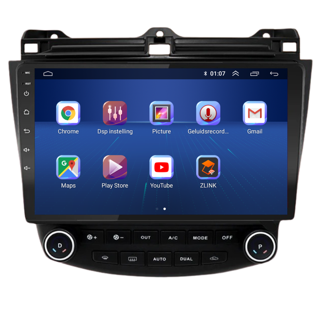 Honda Accord | Android 13 | Autoradio | 2003 t/m 2008 | Carplay & Android Auto