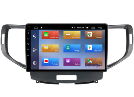 Ford Mondeo CarPlay autoradio | 2003 t/m 2014 | Denago DNG-A96 | 9 inch | Android 13 | Draadloos CarPlay & Android Auto | Zilver frame