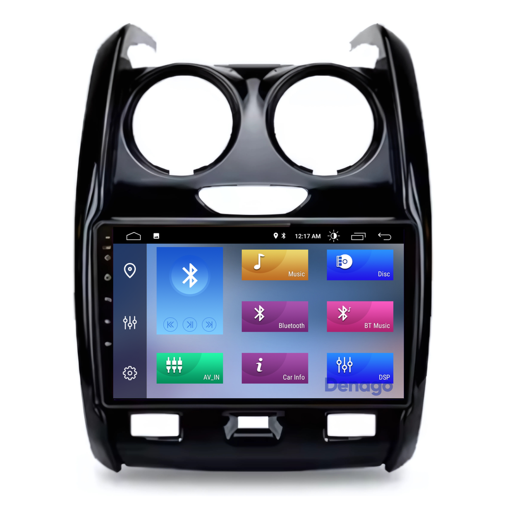 Radio para coche Dacia Duster CarPlay | 2013 a 2017 | Denago DNG-A32 | 9 pulgadas | Androide 13 | CarPlay inalámbrico y Android Auto