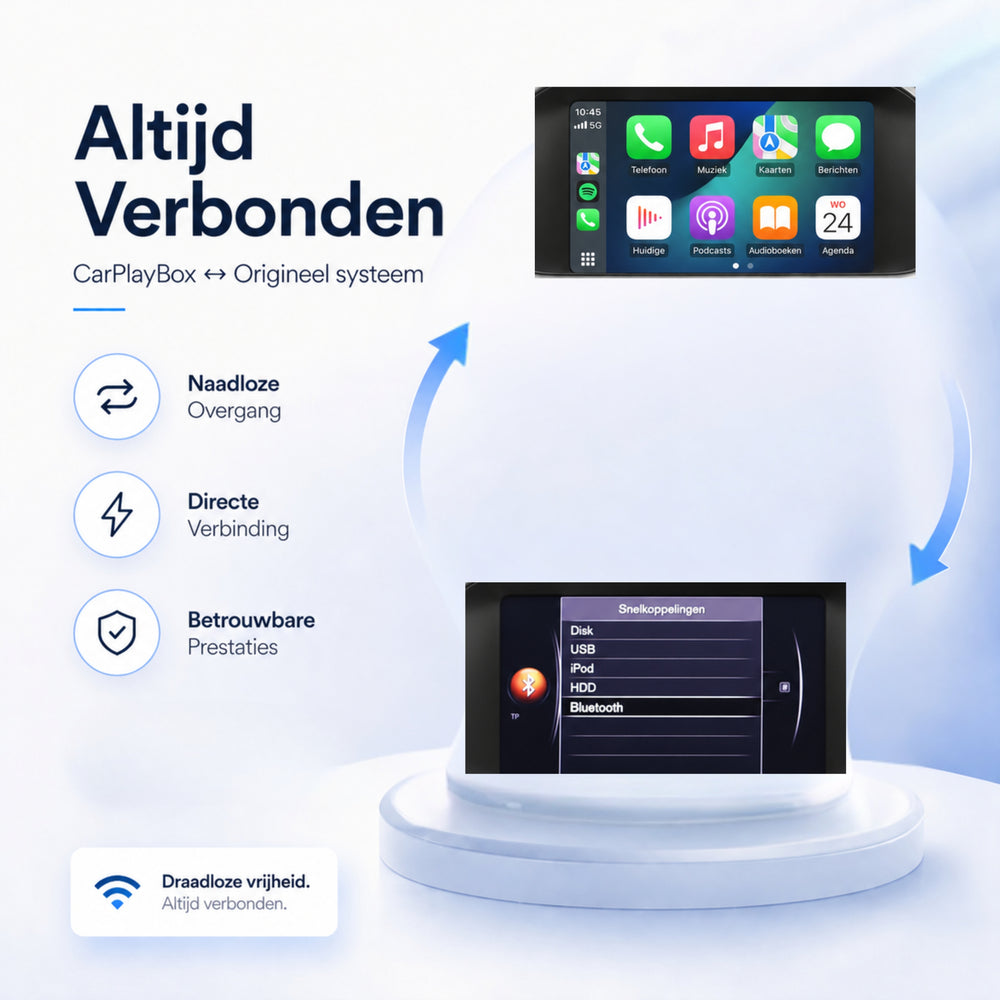 Volvo V40 | 2014 t/m 2020 | CarPlay & Android Auto Box | Sensus Connect