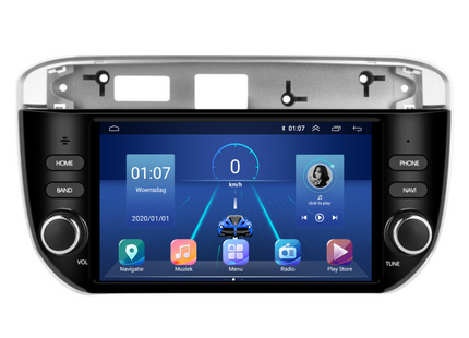 Fiat Punto/Linea  | Android 13 | Autoradio | 2010 t/m 2016 | CarPlay & Android Auto