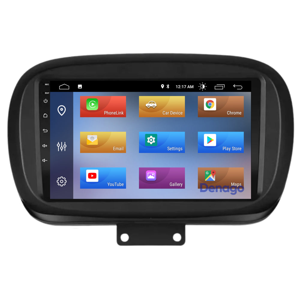 Radio de coche Fiat 500X CarPlay | 2014 a 2023 | Denago DNG-A147 | 9 pulgadas | Androide 13 | CarPlay inalámbrico y Android Auto